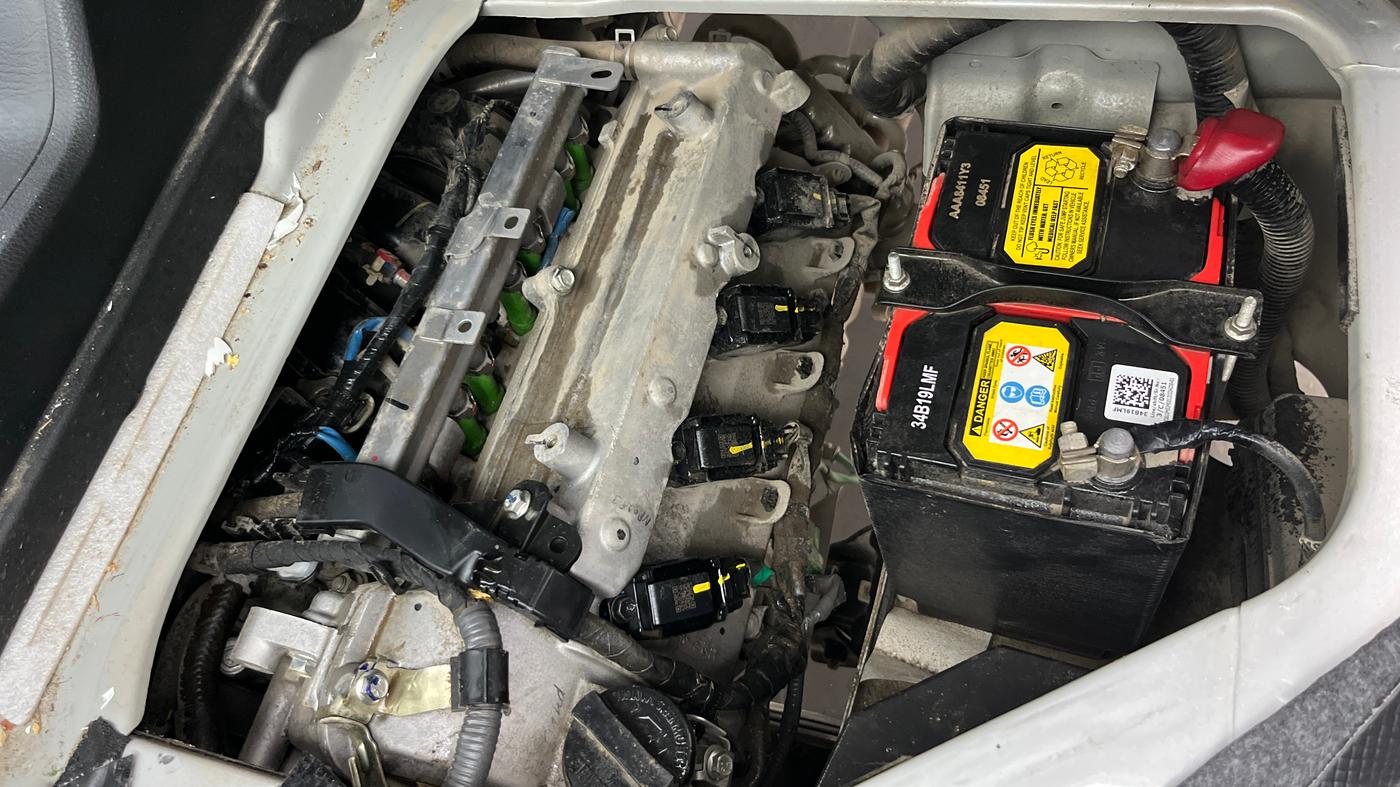 2024 Maruti Eeco 5 STR AC, Petrol, Manual, 8,180 km, Engine View - Left
