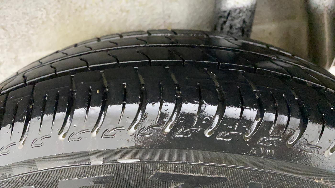 2021 Maruti S PRESSO VXI+, Petrol, Manual, 38,521 km, Left Rear Tyre Tread
