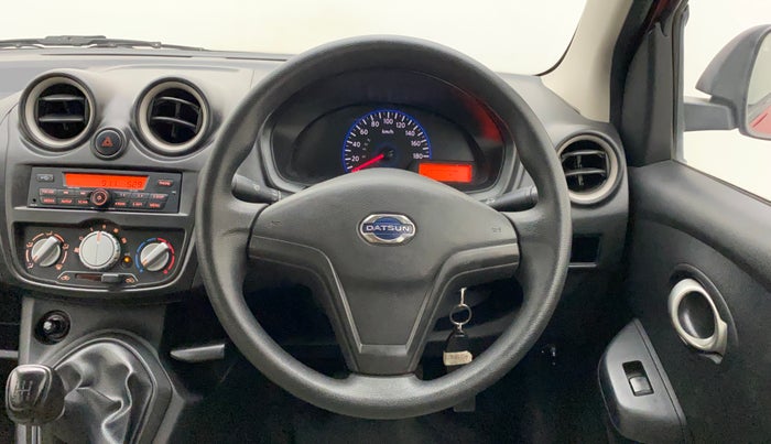 2018 Datsun Go Plus T, Petrol, Manual, 52,917 km, Steering Wheel Close Up