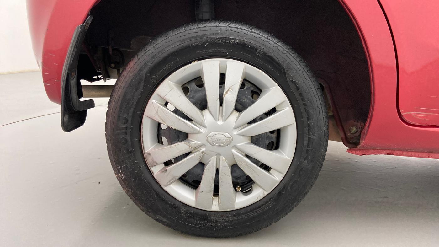 2015 Datsun Go T (O), Petrol, Manual, 67,698 km, Right Rear Wheel