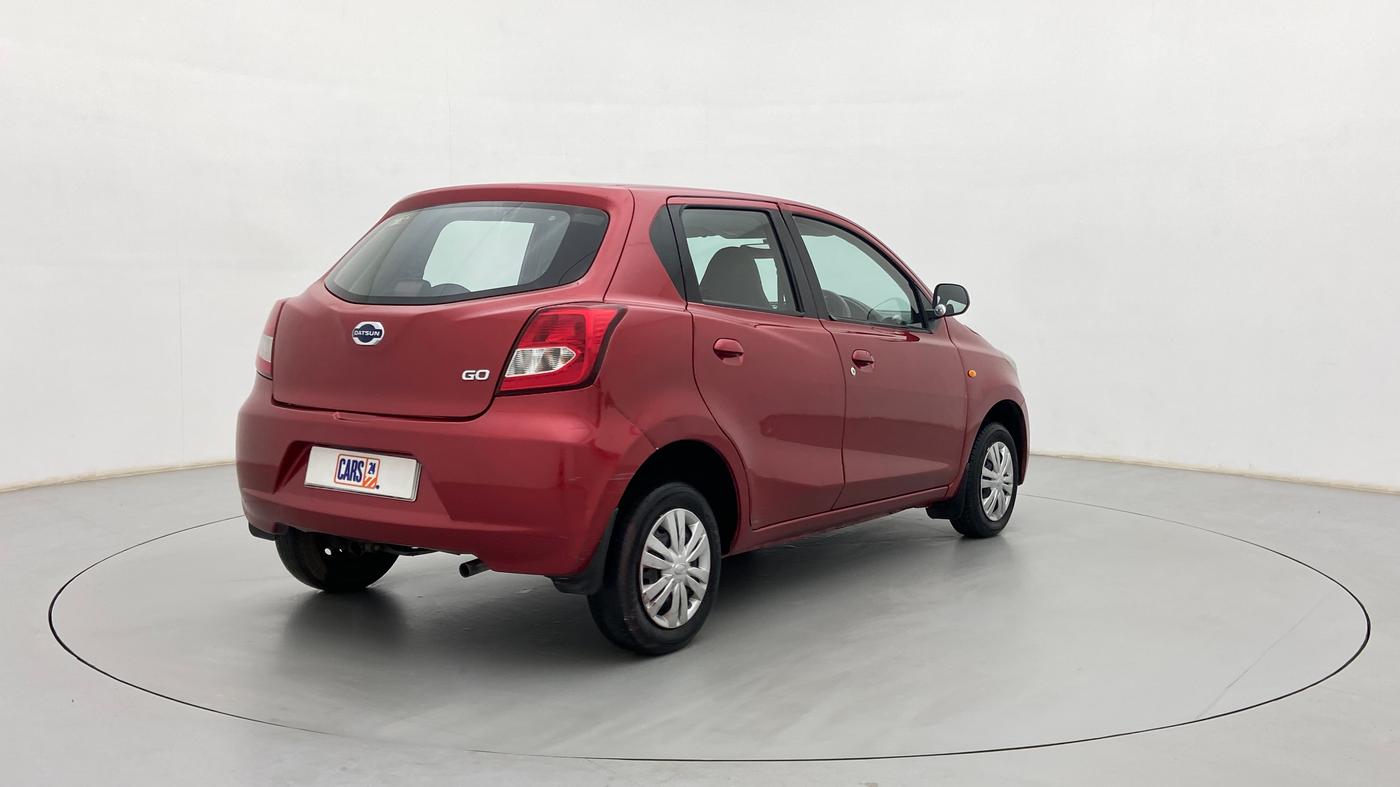 2015 Datsun Go T (O), Petrol, Manual, 67,698 km, Right Back Diagonal