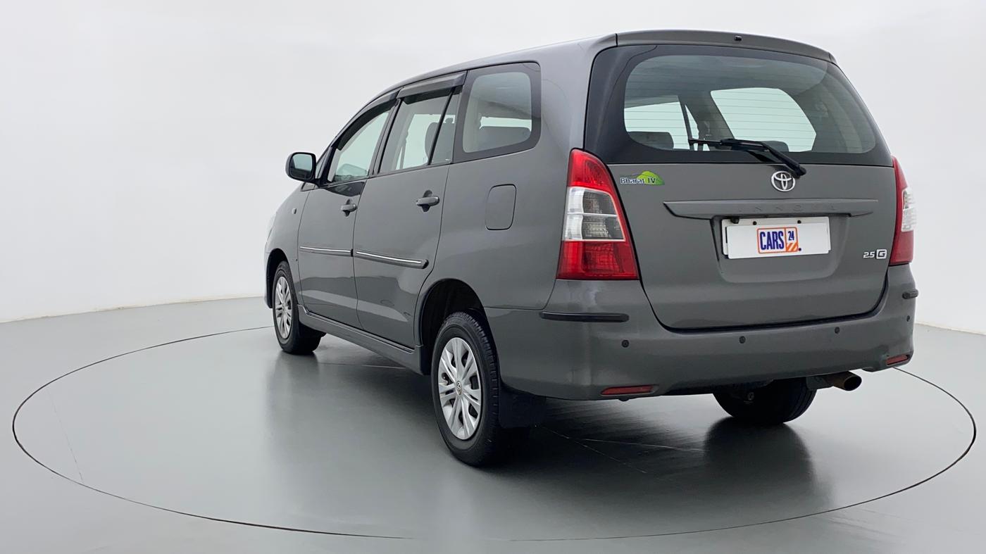 2012 Toyota Innova 2.5 GX 8 STR BS IV, Diesel, Manual, 53,395 km, Left Back Diagonal