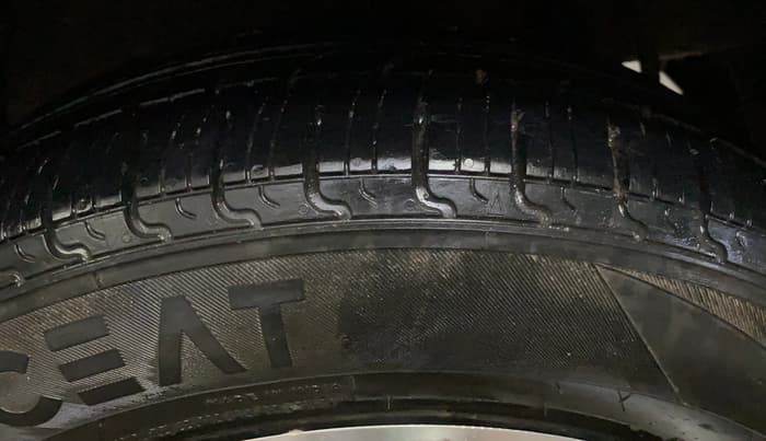 2017 Maruti Celerio X ZXI (O) AMT, Petrol, Automatic, 25,252 km, Left Rear Tyre Tread