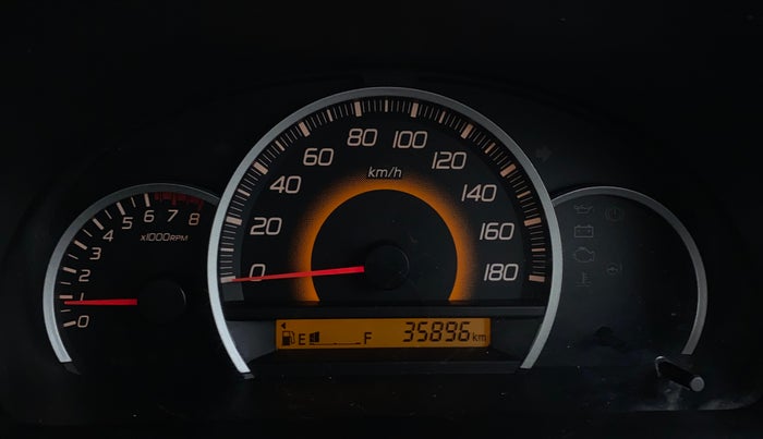 2015 Maruti Wagon R 1.0 VXI, Petrol, Manual, 35,893 km, Odometer Image