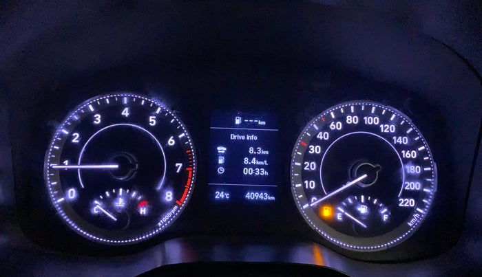 2019 Hyundai VENUE SX 1.0 (O) TURBO, Petrol, Manual, 40,934 km, Odometer Image