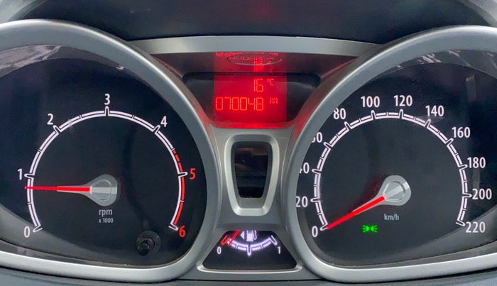 2012 Ford Fiesta TITANIUM DIESEL, Diesel, Manual, 68,356 km, Odometer Image