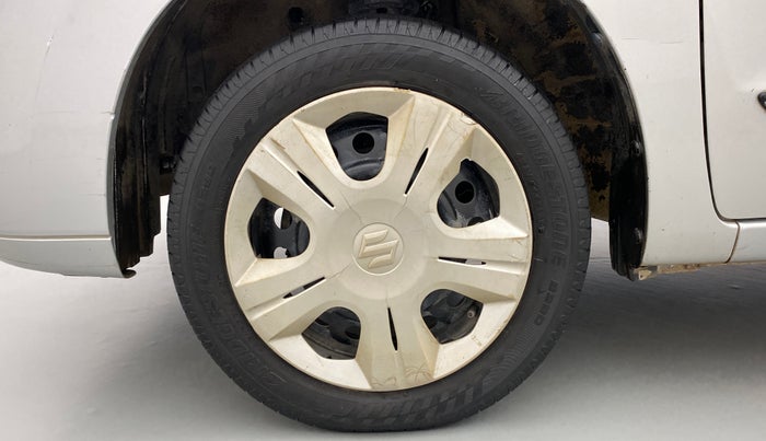 2010 Maruti Wagon R 1.0 VXI, Petrol, Manual, 62,714 km, Left Front Wheel