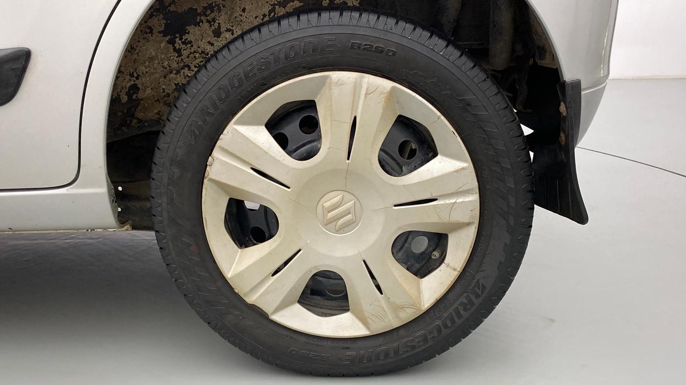 2010 Maruti Wagon R 1.0 VXI, Petrol, Manual, 62,714 km, Left Rear Wheel