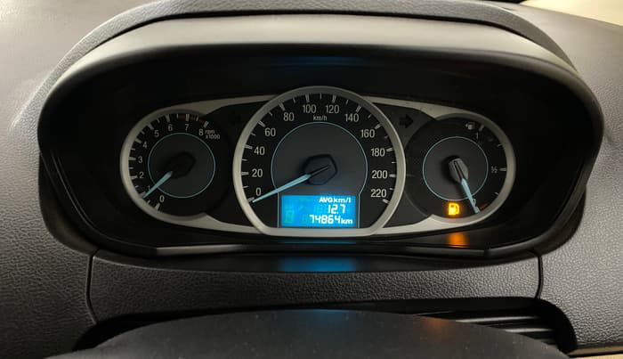 2017 Ford Figo Aspire TREND 1.2 PETROL, Petrol, Manual, 74,864 km, Odometer Image