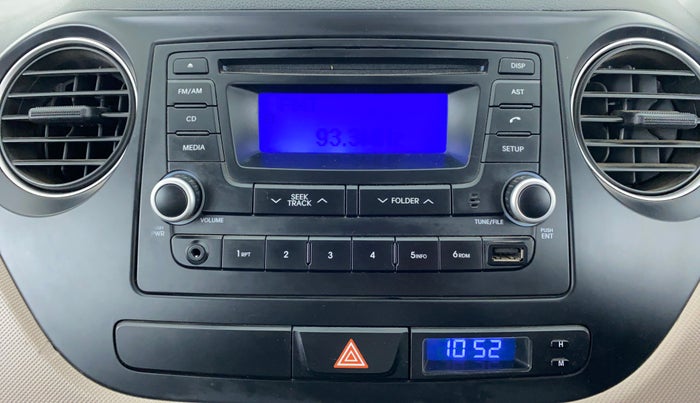 2015 Hyundai Xcent S 1.2, Petrol, Manual, 41,536 km, Infotainment System