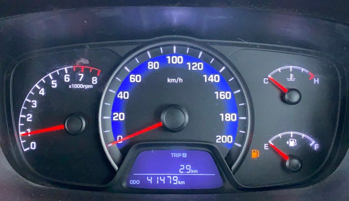 2015 Hyundai Xcent S 1.2, Petrol, Manual, 41,536 km, Odometer Image
