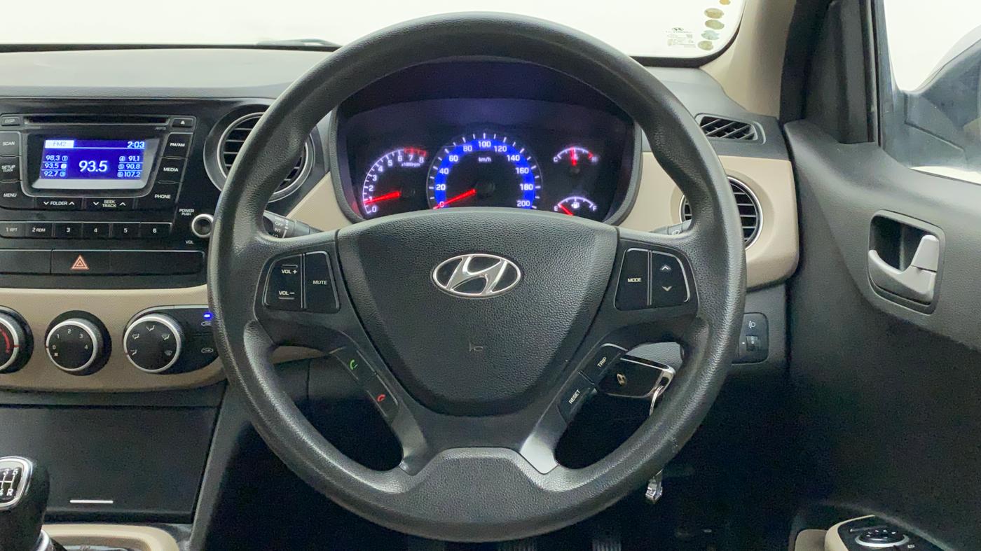 2014 Hyundai Xcent S 1.2, Petrol, Manual, 56,899 km, Steering Wheel Close Up