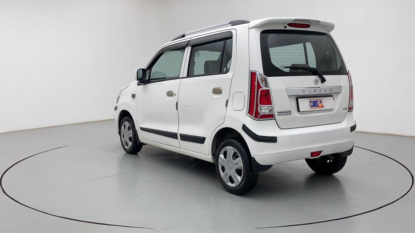 2017 Maruti Wagon R 1.0 VXI, Petrol, Manual, 11,482 km, Left Back Diagonal