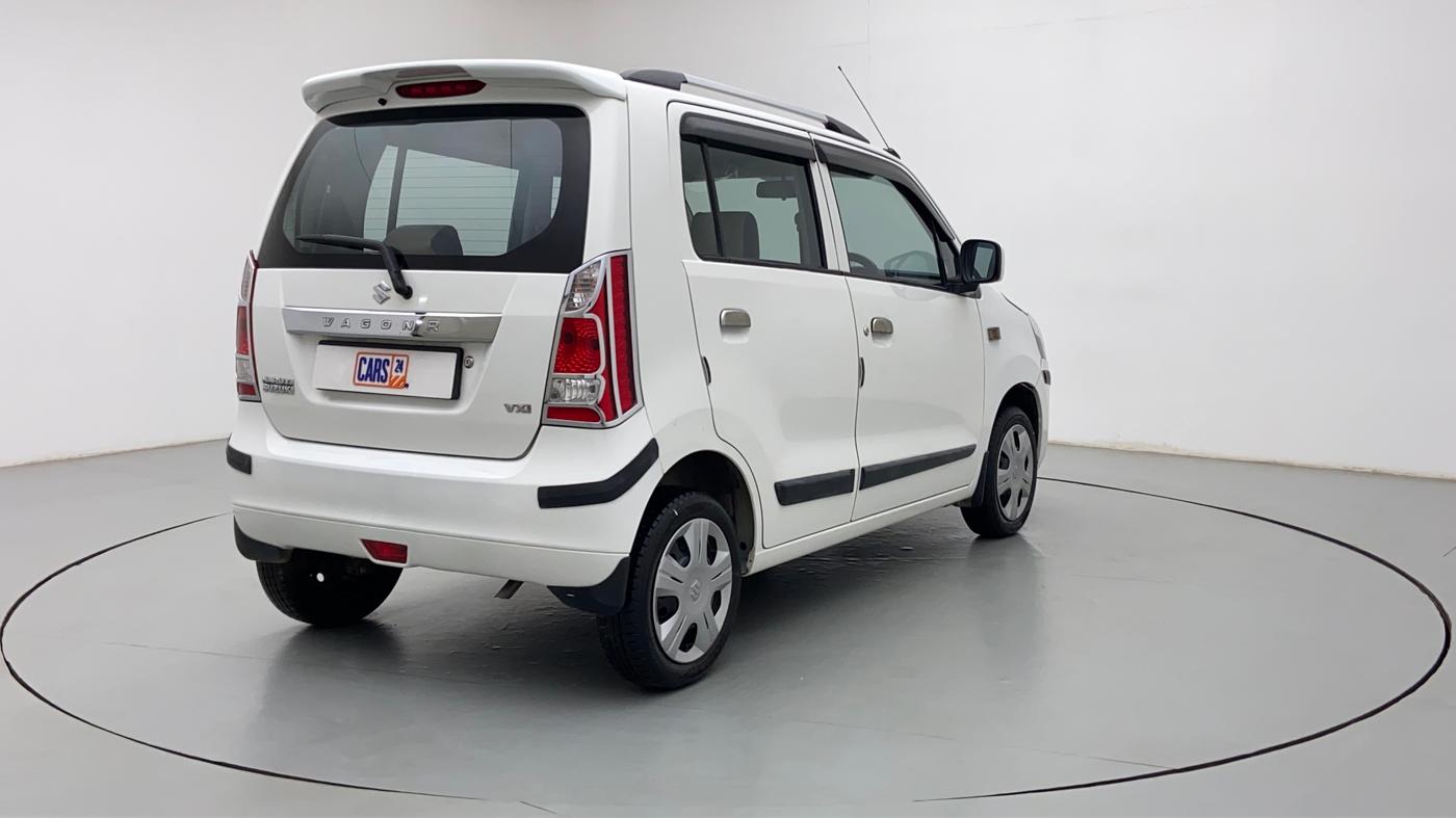 2017 Maruti Wagon R 1.0 VXI, Petrol, Manual, 11,482 km, Right Back Diagonal