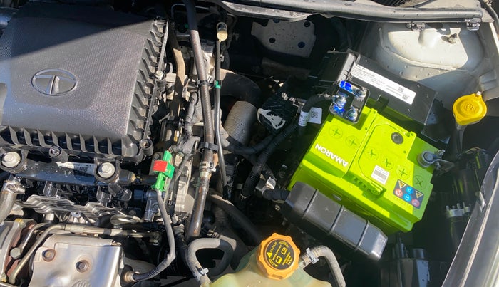 2019 Tata NEXON XZ PLUS PETROL DUAL TONE, Petrol, Manual, 1,15,251 km, Engine View - Left