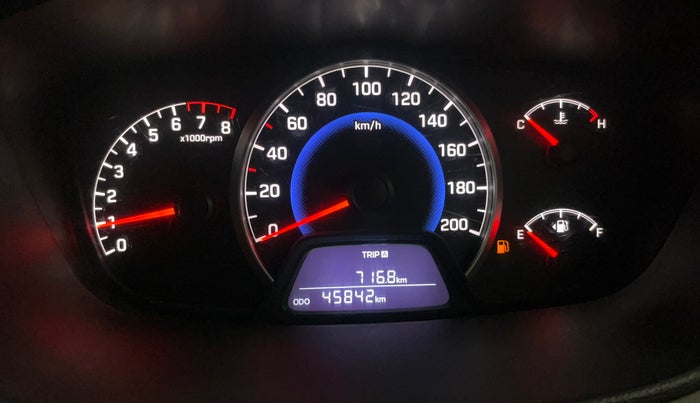 2015 Hyundai Grand i10 MAGNA 1.2 KAPPA VTVT, Petrol, Manual, 45,912 km, Odometer Image
