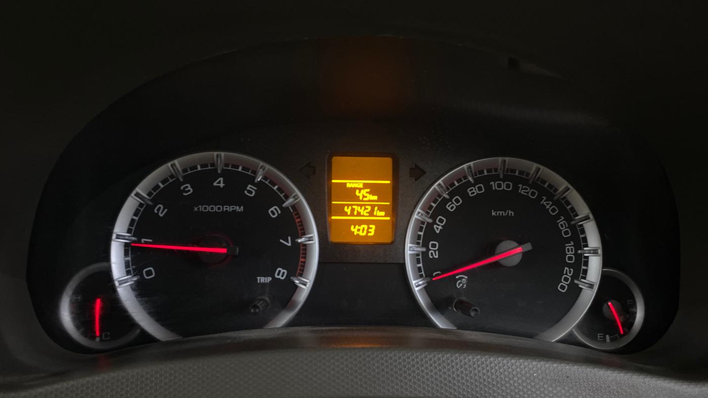 2016 Maruti Ertiga VXI, Petrol, Manual, 47,413 km, Odometer Image