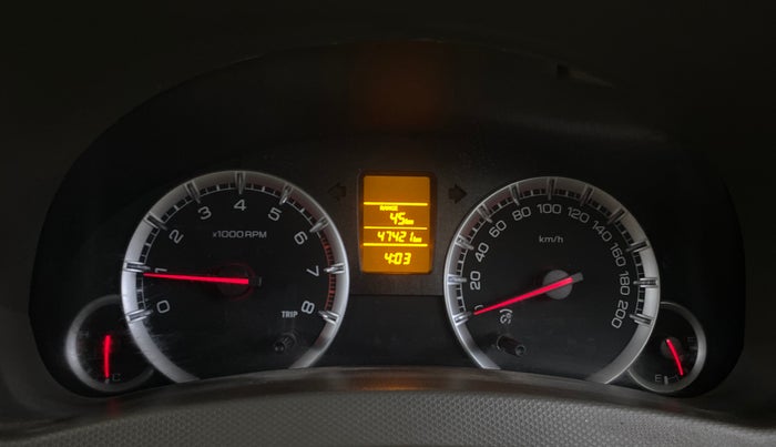 2016 Maruti Ertiga VXI, Petrol, Manual, 47,413 km, Odometer Image
