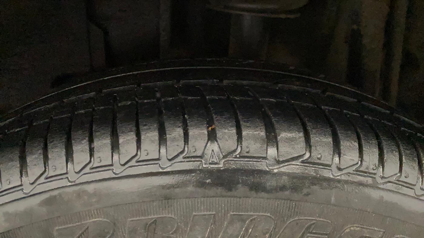 2017 Tata TIGOR XZ (O) PETROL, Petrol, Manual, 53,609 km, Left Rear Tyre Tread