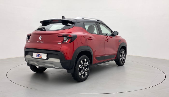 2021 Renault Kiger RXZ AMT, Petrol, Automatic, 11,636 km, Right Back Diagonal