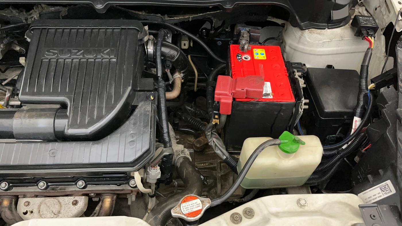 2017 Maruti Ertiga VXI, Petrol, Manual, 38,028 km, Engine View - Left