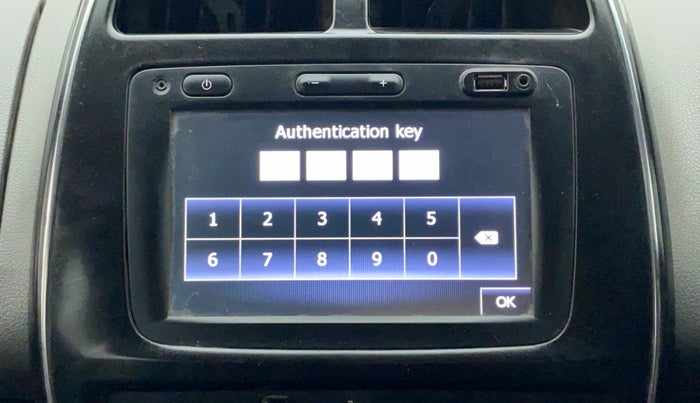 2018 Renault Kwid RXT 0.8 (O), Petrol, Manual, 64,492 km, Infotainment System