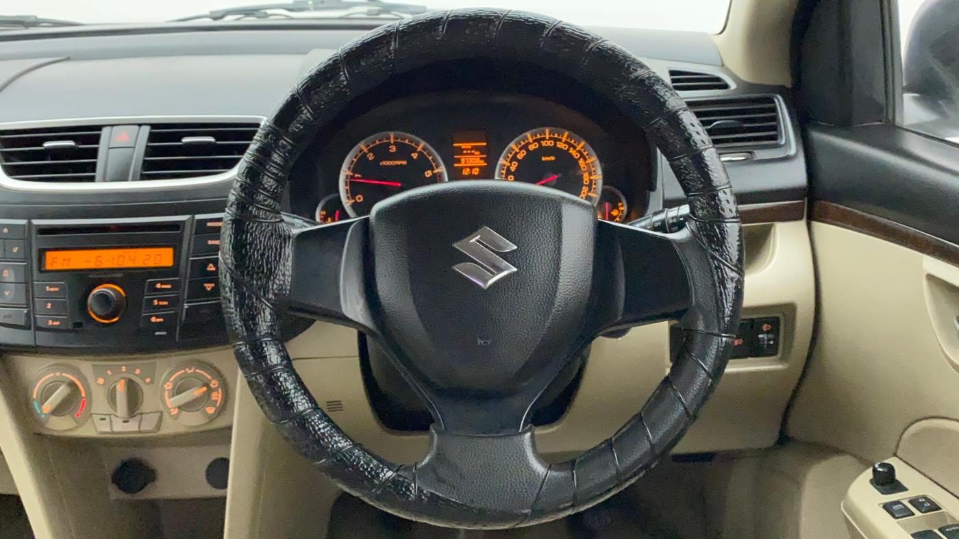 2012 Maruti Swift Dzire VDI, Diesel, Manual, 97,434 km, Steering Wheel Close Up