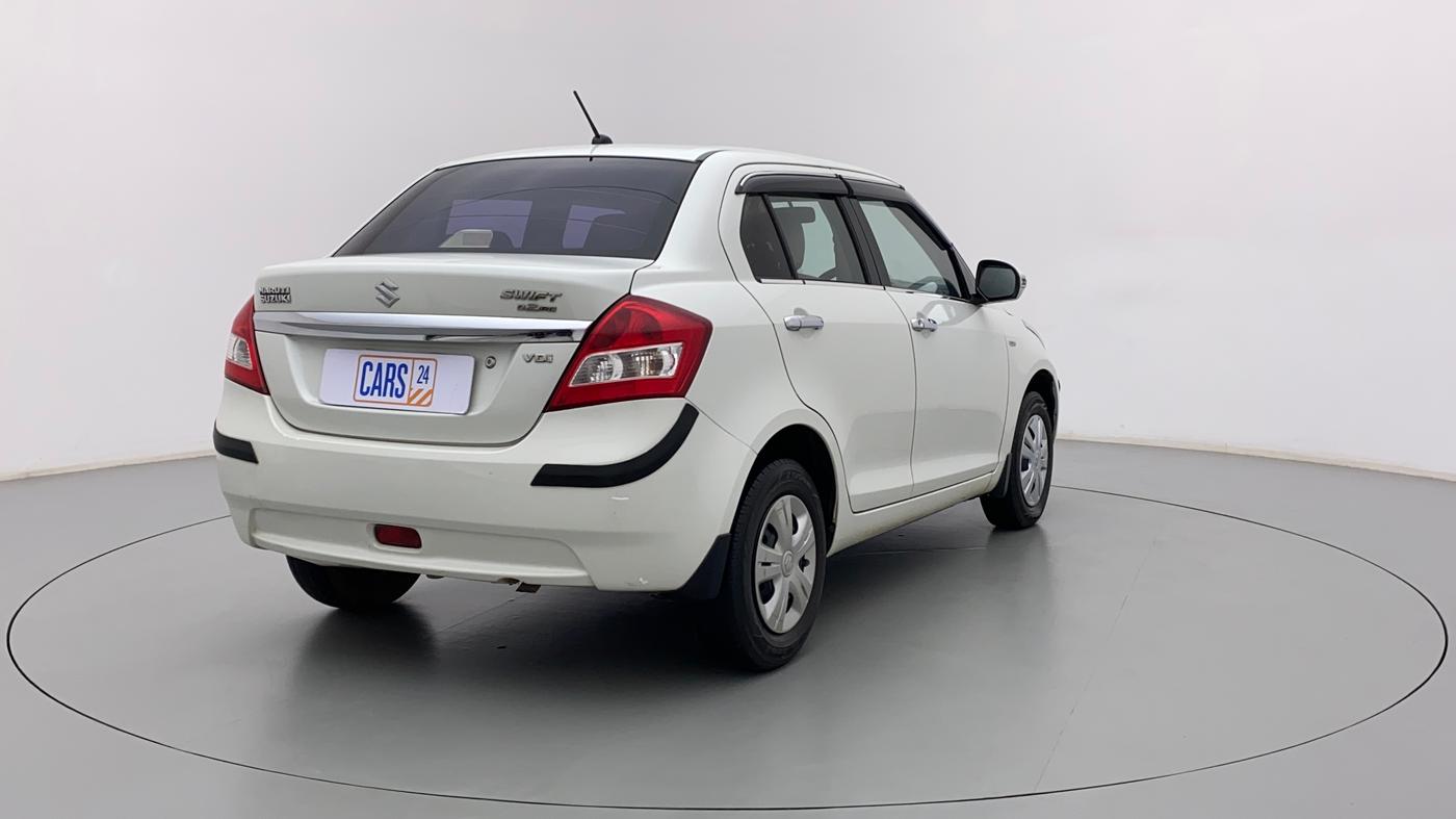 2012 Maruti Swift Dzire VDI, Diesel, Manual, 97,434 km, Right Back Diagonal