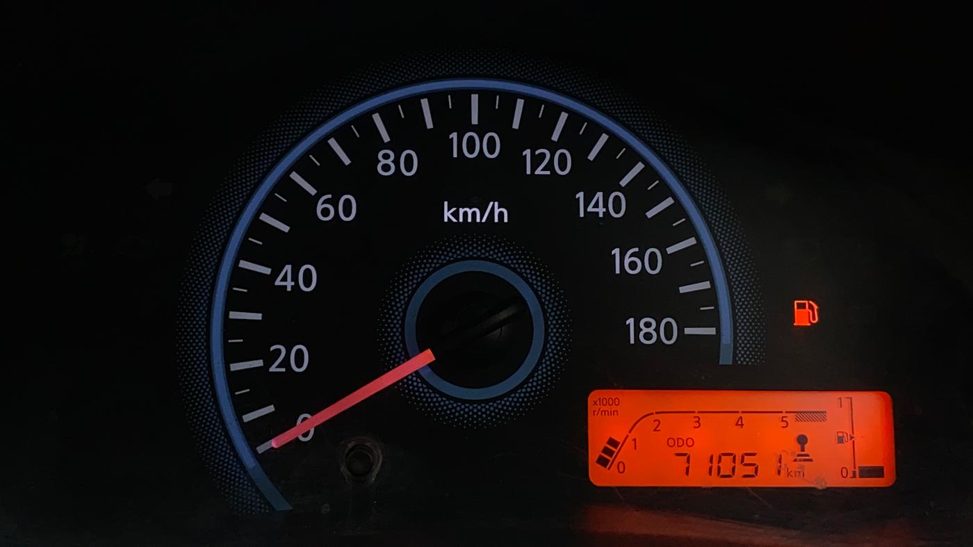 2018 Datsun Redi Go T (O), Petrol, Manual, 71,047 km, Odometer Image