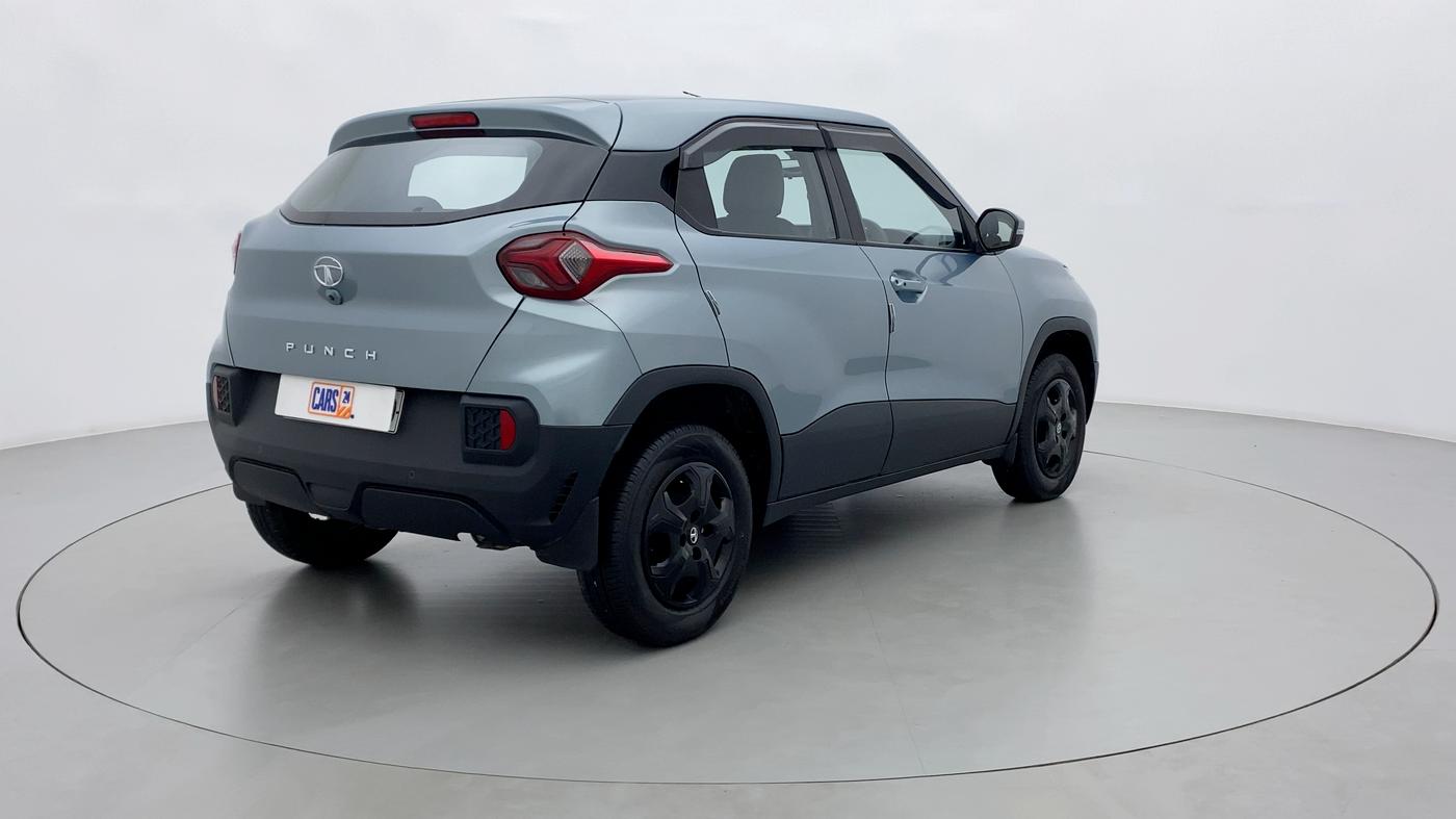 2022 Tata PUNCH ACCOMPLISHED MT, Petrol, Manual, 7,237 km, Right Back Diagonal