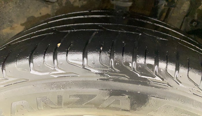 2019 Tata NEXON XZA PLUS PETROL, Petrol, Automatic, 56,575 km, Left Rear Tyre Tread