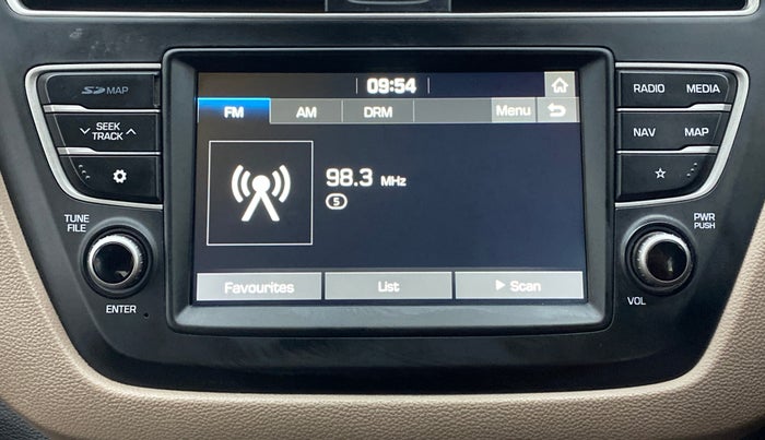 2019 Hyundai Elite i20 1.2 SPORTS PLUS VTVT, Petrol, Manual, 37,168 km, Infotainment System