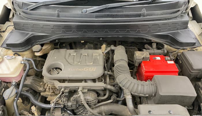 2021 KIA SONET HTX 1.0 IMT, Petrol, Manual, 1,09,541 km, Engine View