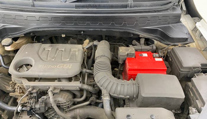 2021 KIA SONET HTX 1.0 IMT, Petrol, Manual, 1,09,541 km, Engine View - Left