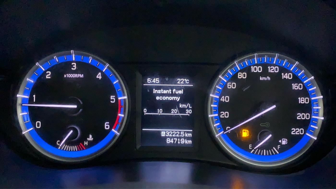 2015 Maruti S Cross ZETA 1.3, Diesel, Manual, 84,784 km, Odometer Image