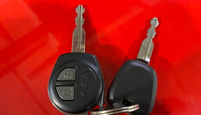 2024 Maruti S PRESSO VXI+, Petrol, Manual, 4,041 km, Key Close Up