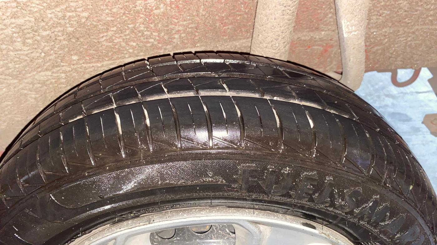 2024 Maruti S PRESSO VXI+, Petrol, Manual, 4,041 km, Left Rear Tyre Tread