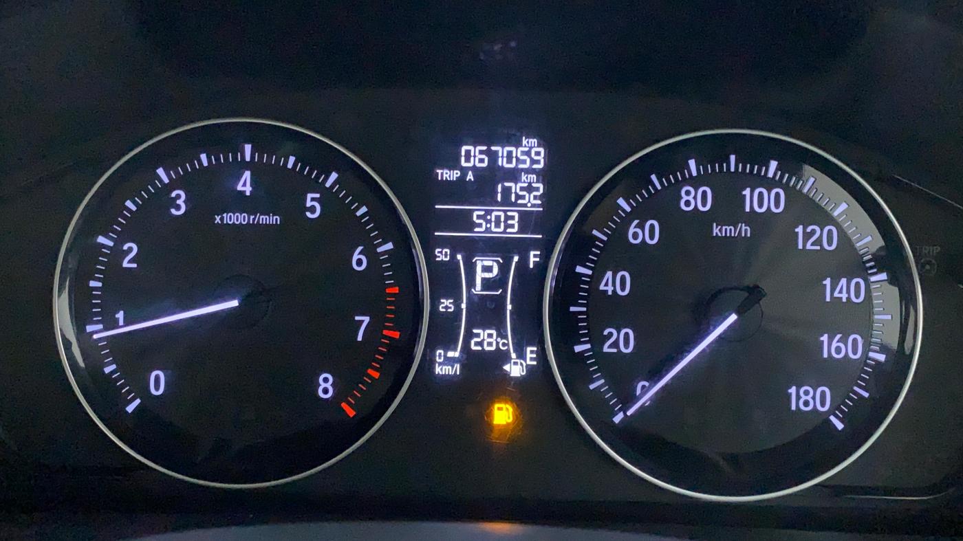 2018 Honda Amaze 1.2 V CVT I VTEC, Petrol, Automatic, 67,493 km, Odometer Image