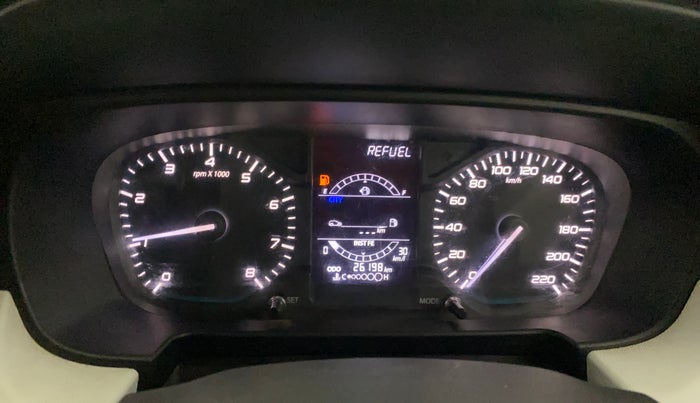 2023 Tata PUNCH ACCOMPLISHED MT, Petrol, Manual, 26,198 km, Odometer Image