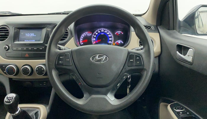 2017 Hyundai Grand i10 SPORTZ 1.2 KAPPA VTVT, Petrol, Manual, 78,209 km, Steering Wheel Close Up