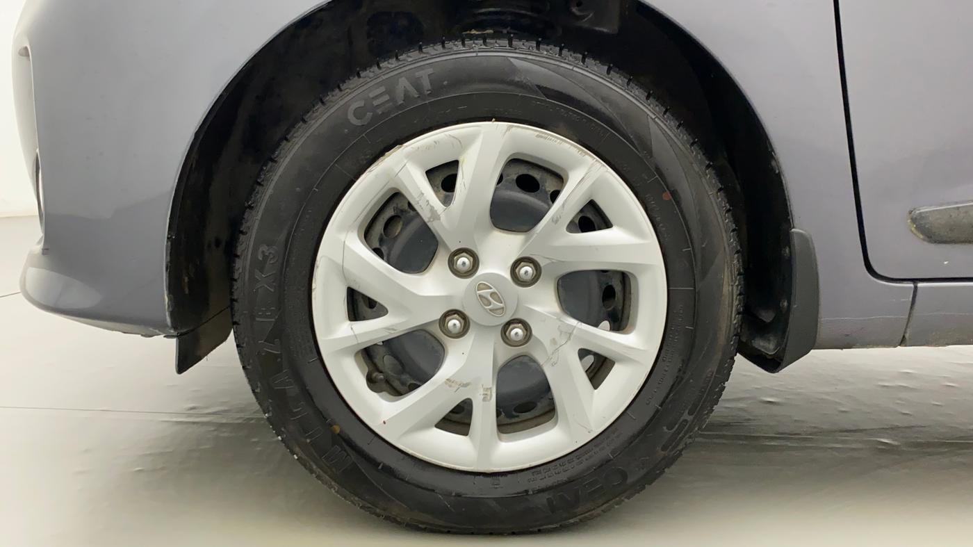 2017 Hyundai Grand i10 SPORTZ 1.2 KAPPA VTVT, Petrol, Manual, 78,209 km, Left Front Wheel