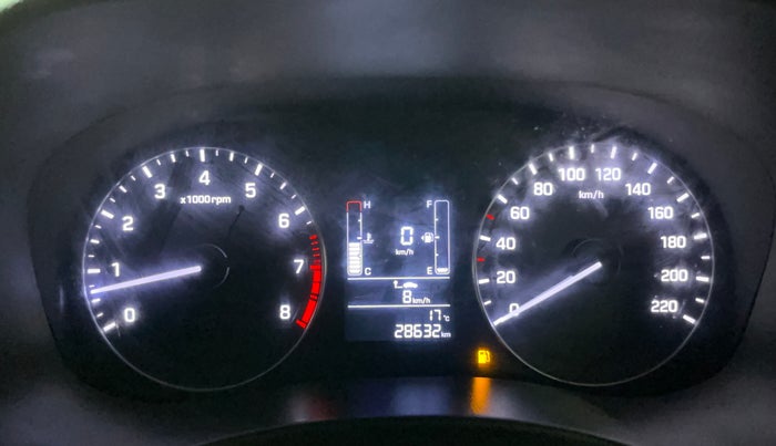 2016 Hyundai Creta SX PLUS 1.6 PETROL, Petrol, Manual, 28,624 km, Odometer Image