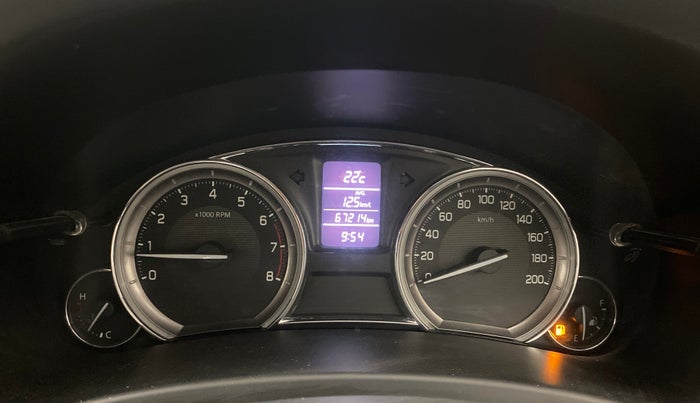 2017 Maruti Ciaz ALPHA 1.4 PETROL, Petrol, Manual, 67,189 km, Odometer Image