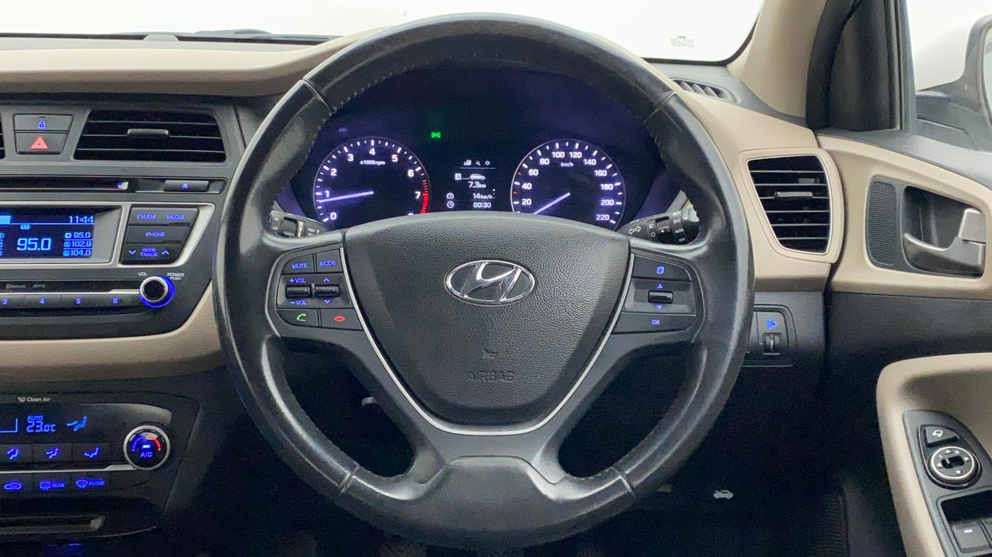 2015 Hyundai Elite i20 ASTA 1.2, Petrol, Manual, 39,459 km, Steering Wheel Close Up