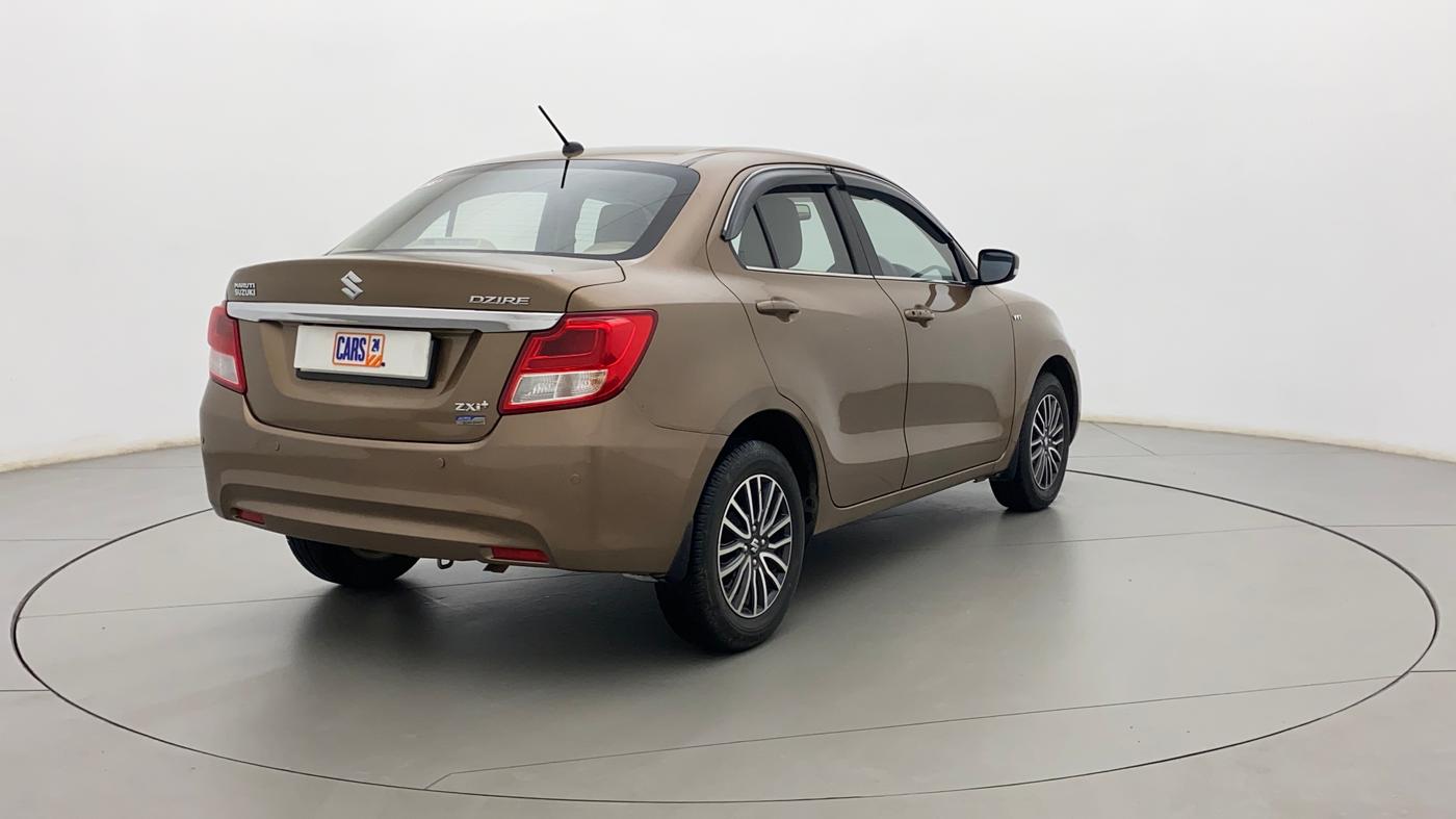 2018 Maruti Dzire ZXI PLUS AMT, Petrol, Automatic, 31,957 km, Right Back Diagonal
