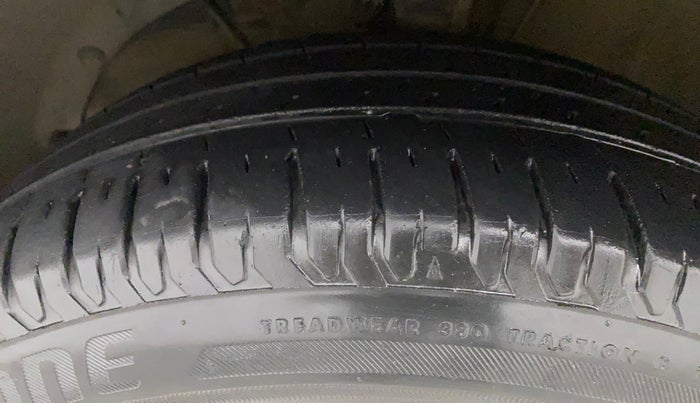 2018 Maruti Dzire ZXI PLUS AMT, Petrol, Automatic, 31,957 km, Left Front Tyre Tread