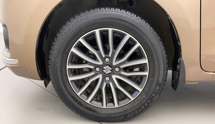 2018 Maruti Dzire ZXI PLUS AMT, Petrol, Automatic, 31,957 km, Left Front Wheel