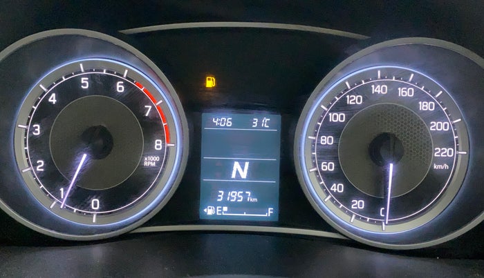 2018 Maruti Dzire ZXI PLUS AMT, Petrol, Automatic, 31,957 km, Odometer Image
