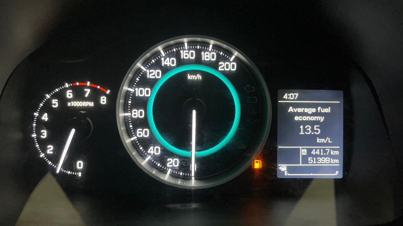 2021 Maruti IGNIS DELTA 1.2, Petrol, Manual, 51,438 km, Odometer Image