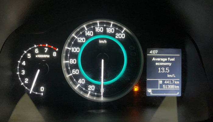 2021 Maruti IGNIS DELTA 1.2, Petrol, Manual, 51,406 km, Odometer Image